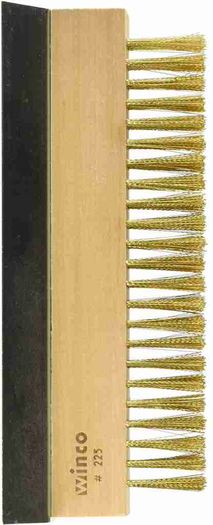 Winco BR 10 brass wire oven brush - photo 2